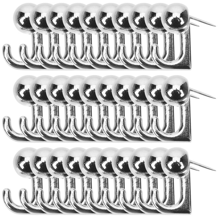30pcs Push Pin Hangers Wall Picture Hangers Heavy Duty Picture