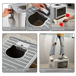 Litter Spinner Quick Clean Cat Litter Box Witty White Walmart