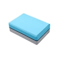 thumbnail image 4 of Bloques de espuma EVA de 23 x 15 x 8 cm para ejercicios de estiramiento y pilates. Regalos. Azul y gris, 4 of 8