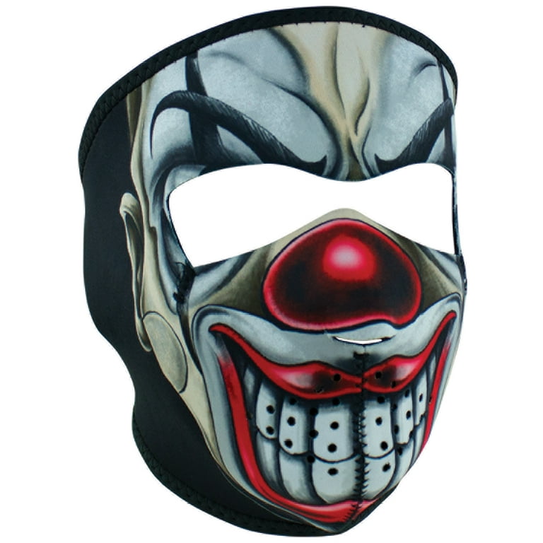 Zan Headgear Full Mask, Neoprene, Chicano Clown, WNFM411 Zan Headgear Full Mask, Neoprene, Chicano Clown, WNFM411