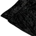 thumbnail image 4 of Women Velvet Flared Trousers  Solid Color High Waist Wide Leg Long Pants, 4 of 5
