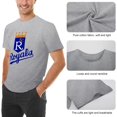 KansasCityRoyals Baseball Sports TShirts Casual Short Sleeve