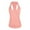Pink, variant on Duoif Workout Tank Tops Woman A Solid Color Outdoor Sports and Yoga Vest with A Hollowed Out Back and Strappy Straps Womens Shirts Activewear Black L