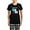With Checker Pant, variant on CafePress - Baby Alpaca Women's Dark Pajamas - Women's Short Sleeve Print T-Shirt and Pants Dark Cotton Pajama Set