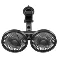 thumbnail image 3 of twisto Double Head Car Cooling Fan USB Car Fan, Angle Adjustable, Easy Installation Professional Multipurpose Auto Cooling Fans Black, 3 of 8