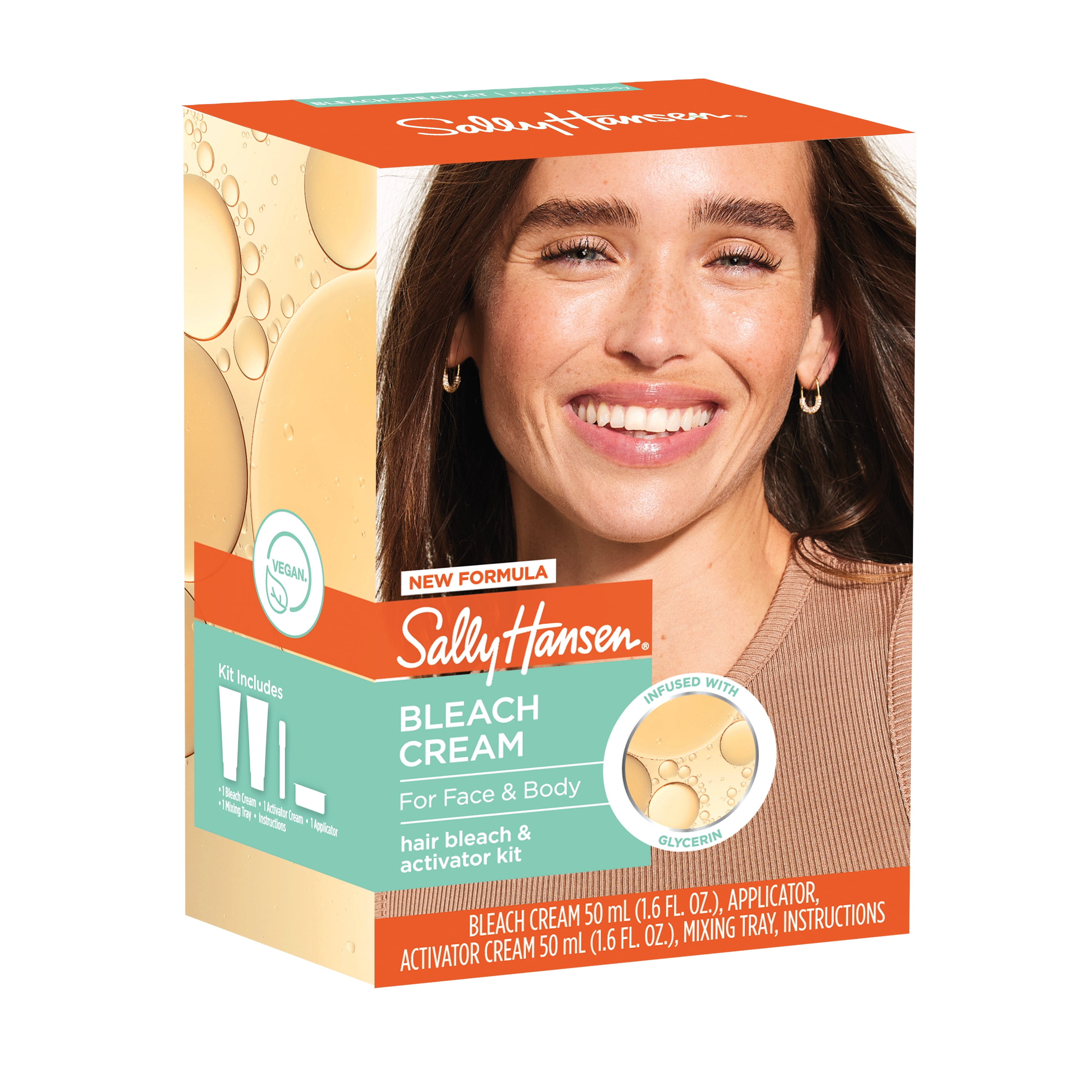 Sally Hansen Bleach Cream ​, Vegan Formula,