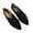 Black, variant on Xfvqtps Womens Flats Suede Pointed Toe Bow Slip on Solid Color Soft Sole Non Slip Comfortable Spring Ballet Shoes Black