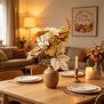 thumbnail image 4 of Fall Sunflower and Maple Leaf Artificial Bouquet, Autumn Faux Floral Arrangement for Thanksgiving Table, Entryway Vase, Seasonal Home Decor, 4 of 6