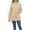 Beige, variant on Womens Thicken Puffer Winter Coat Insulated Hooded Parka Jacket Warm Mid-Length Winter Windproof Coat with Pockets