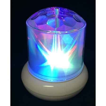 Creative Motion Kids Night Light With Stars Rotating Light Project