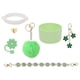 thumbnail image 4 of Juego de accesorios para tazas, juego de colgantes para tazas, bonito llavero con dijes, juego de cadena para tazas para fiestas, autos, carteras, Verde, 4 of 10