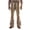 Khaki@GC@, variant on Mens 70S Disco Flared Pants Vintage Hippie Pants for Men Trendy Funny Graphic Bell Bottoms