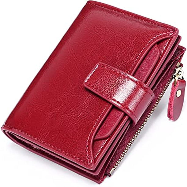 Cartera Tarjetero Mujer Cartera Con Llavero Y Pulsera - Doble Bolsillo Con Cremallera Para Mujer Regalo Mujer Moda