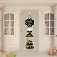 thumbnail image 5 of 2025 Happy Year Door Hanger Party Decorations Themed Door Pendant Flat Hanging Ornament Holiday Scene Decor 2 Piece Set, 5 of 5
