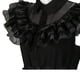thumbnail image 2 of Vestido de cosplay de Wednesday Adams, vestido de salsa negra, vestido de cosplayer familiar, 2 of 2