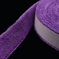 thumbnail image 3 of 10M Extended Anti-Odor Super Fiber Racket Grip Tape - Large Roll Towel Sweatband for Badminton, Table Tennis & Fishing - Highly Absorbent, Durable Large Disc Towel Design (Orange), 3 of 6