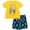 Yellow/blue, variant on CoComelon JJ T-Shirt and French TerryShorts Outfit Set Infant to Toddler