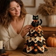 thumbnail image 4 of Bsirktail Halloween Craft Kit, Fabric Halloween Tree Craft Kit, 3D Fabric Decoration Project for Adults and Beginners, Creative Tabletop Home Decor DIY Activity for Mantel Shelf Party Display (A), 4 of 6