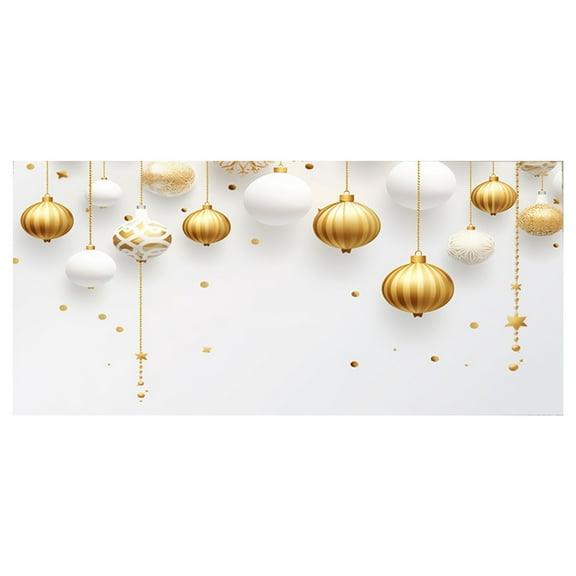 Christmas Garage Door Banners Extra Large Outdoor Holiday Party Decoration Fabric Festive Hanging Backcloth For Front Porch And Yard