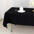 thumbnail image 6 of Efavormart 60x102" Rectangle Tablelinens Commercial grade 100% Cotton Tablecloth For Wedding Party Home Decor - Black, 6 of 11