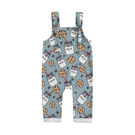 

Loalirando Baby Girls Boys Ovrealls Rompers Christmas Clothes Jumpsuits
