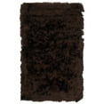 thumbnail image 6 of SAFAVIEH Paris Darwin Plush Polyester Shag Runner Rug, Chocolate, 2'3" x 8', 6 of 6