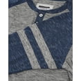 thumbnail image 3 of ZIMEGO Men's Baseball Henley Shirts – Casual Long Sleeve Raglan Athletic Active Fashion T-Shirts Tees Tops, 3 of 6