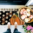 thumbnail image 3 of Fall Pumpkin Doormat,Thankful Grateful Blessed Thanksgiving Autumn Decorative Outdoor Rug Mat Non Slip Rubber Back for Entrance Outside Indoor Kitchen Decoration 30x17 Inch, 3 of 5