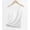 White, variant on Girls Tank Top Bowknot Print - Crisscross Shoulder Straps Soft Sleeveless Singlet for Kids Summer