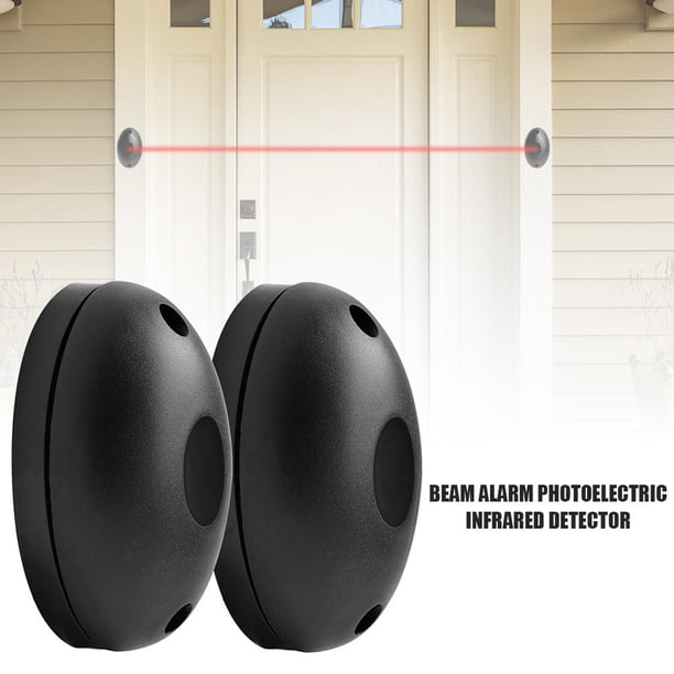 Kuymtek Detector de barrera de sensor de haz infrarrojo único para alarma antirrobo de ventana de puerta de puerta