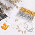 thumbnail image 2 of DIY jewelry accessories 4600 pieces of jewelry making set jump ring closed ring open ring ring jewelry accessories silver, 2 of 5