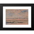 thumbnail image 2 of Arthur Bowen Davies 18x13 Black Modern Framed Museum Art Print Titled - Gondolas, 2 of 5