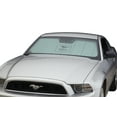 thumbnail image 3 of Covercraft UVS100 Custom Sunscreen with Black Mustang 50 Years Logo for 2010-2012 Ford Mustang | UFM11112SV | Silver, 3 of 4