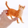 thumbnail image 2 of Miangastore Modèle de Chat Simulation Jaune 1Ensemble 1.8X5.8X5.9In, 2 of 9