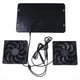 thumbnail image 4 of Kit de Ventilador Solar de 10 W con Doble Ventilador y 12 V de Ahorro de Energía, con Panel Solar y Cable de Conexión para Invernaderos y Casas de Mascotas., 4 of 5