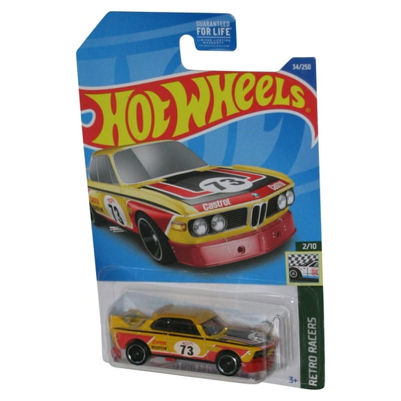 Hot Wheels '73 BMW 3.0 CSL Race Car (2021) Retro Racers 2/10 Toy 34/250