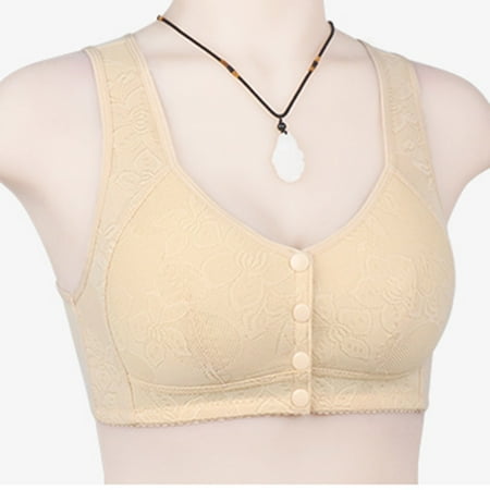 

TOWED22 Plus Size Bras For Women Women s Lace Balconette Bra Sexy See Sheer Underwire Plus Size Unlined Bras Beige