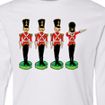 thumbnail image 4 of Inktastic Christmas Dabbing Tin Soldier Long Sleeve Youth T-Shirt, 4 of 5