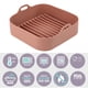 thumbnail image 5 of Aire Fryer Silicona Pote Horno Cesta Fried Pollo Pizza Hornear Reemplazo Lavable Pan Pan Hogar Cocina Torta Accesorios Accesorios Café Sweethay HA059263-01, 5 of 7