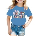 thumbnail image 2 of TZEWGL Cute Shirt For Infnat Cartoon Prints Short Sleeve Round Neck Blouse For Kids size 8-9T, 2 of 3