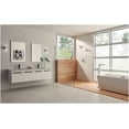 thumbnail image 2 of Delta Zura Floor Mount Tub Filler Trim, Stainless, 2 of 7