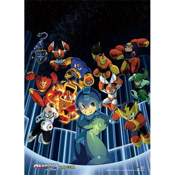 Great Eastern Entertainment Mega Man Wall-Decor-Stickers