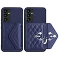 thumbnail image 6 of Allytech Galaxy A34 5G Wallet Case with Hand Wrist, Luxury PU Leather Shockproof RFID Blocking Cards Slots Stand Magnetic Closure Phone Case Cover for Samsung Galaxy A34 5G, Blue, 6 of 8