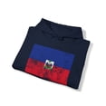 thumbnail image 4 of Haiti Haitian Pride Flag Hoodie, Gifts, Hooded Sweatshirt, 4 of 4