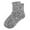 Light Gray, variant on Fashionable Sparkly Solid Color Slouch Socks Mid Calf Hosiery Comfortable Stretch Fit For Daily Casual Wear