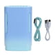 thumbnail image 1 of Ventilador de cuello colgante de 3 velocidades, miniventilador de bolsillo portátil elegante de verano para uso doméstico al aire libre, 1 of 5