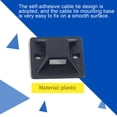 thumbnail image 4 of 100 Pcs Self Adhesive Cable Tie Mount Base Holder 20 x 20 x 6mm, 4 of 5