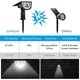 thumbnail image 3 of Luces solares para jardín al aire libre, 2 en 1, luces solares de jardín, 43 luces LED, Ip65, resistente al agua, sensor de luz solar, luces solares de jardín para árboles, arbustos, senderos de jardín (2 unidades) Sailing Electrónica, 3 of 5