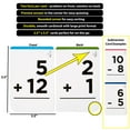 thumbnail image 2 of Think Tank Scholar Addition & Subtraction Flash Cards All Facts, 3.7" x 2.5" Ages 5-10, 2 of 5