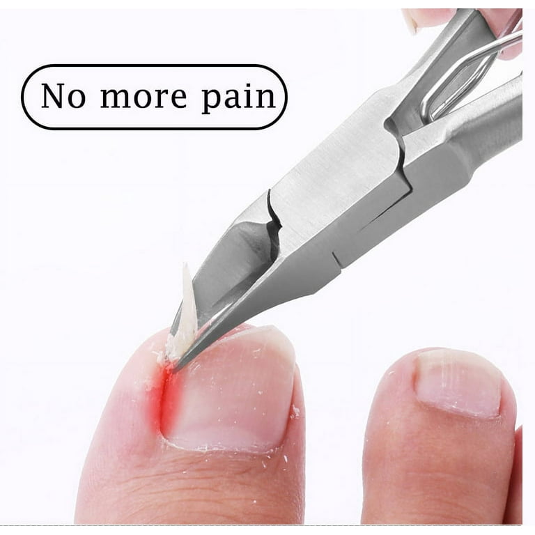 SG Nekoo Toenail Clippers for Seniors Thick Toenails, Angled Head Super  Sharp Wide Opening Fingernail Clippers, Nail Cutter Trimmer with Catcher  for
